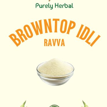 Brown Top Millet Idli Rava